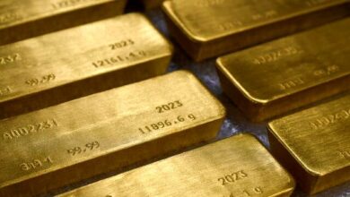 کاهش قیمت طلای جهانی به پایین ترین رقم هفتگی / قیمت هر اونس طلا امروز چقدر شد؟