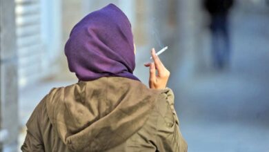 اثرات مضر سیگار در دختران