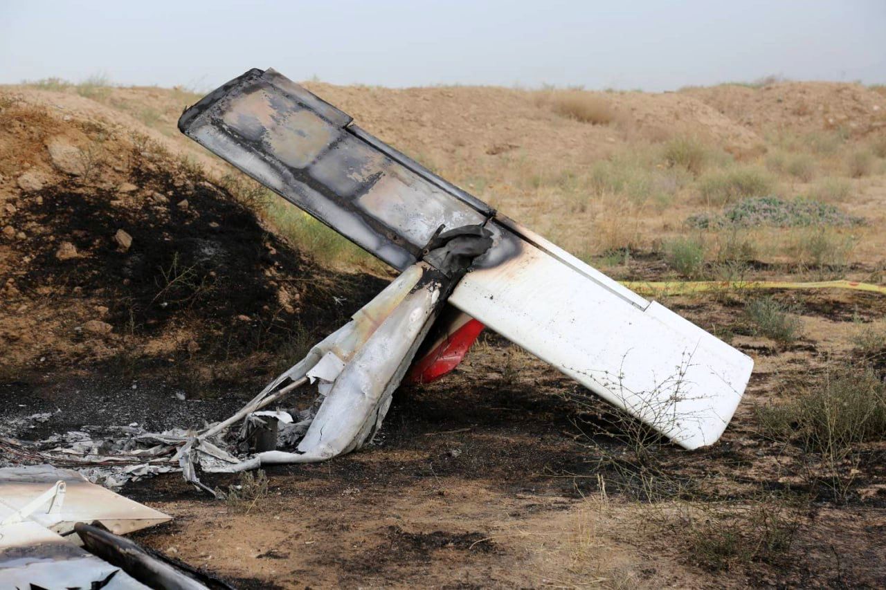 سقوط هواپیمای آموزشی در کرج / 2 کشته + علت سقوط