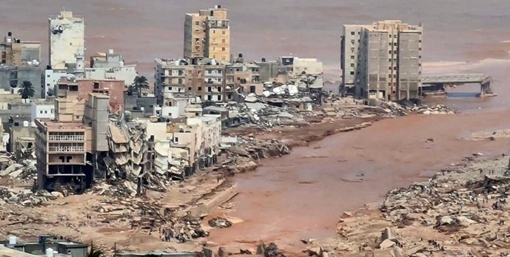سیل لیبی بیش از 6000 نفر را با خود برد! / تصاویری از خسارات ناشی از طوفان در لیبی را ببینید