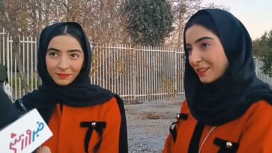 خواهران دوقلوی پرسپولیس برای الدیل خط و نشان کشیدند/ این دختران سرخپوش راه پیروزی را به گل محمدی نشان دادند. +ویدیو