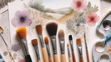 چگونه قلمو نقاشی درست کنیم؟ آموزش ساخت قلمو با وسایل ساده